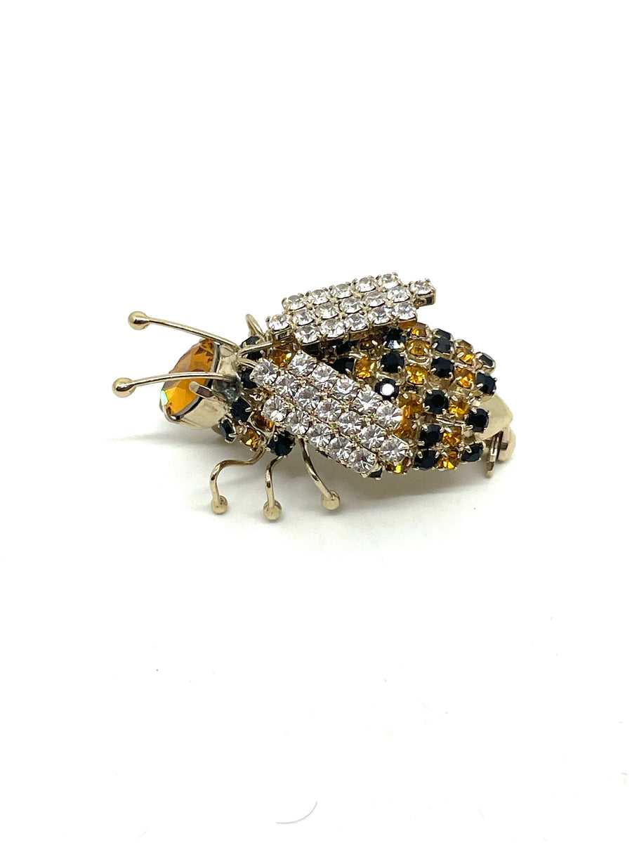 Spilla Ape BESPORTBLE - Accessorio Abbigliamento Chic Con Strass, Lega Dorata, Per Cappotti E Borse